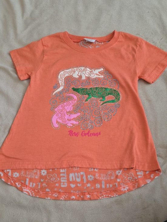 Other - Kids Orange New Orleans Gator Graphic Tee